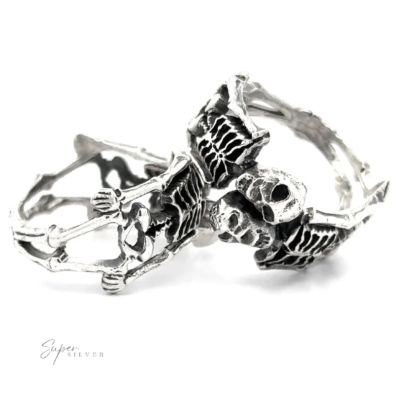 Sterling Silver Skeleton Ring