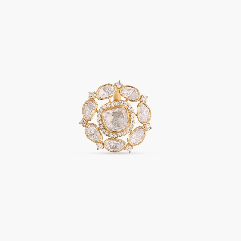 Yami Classic Moissanite Silver Ring