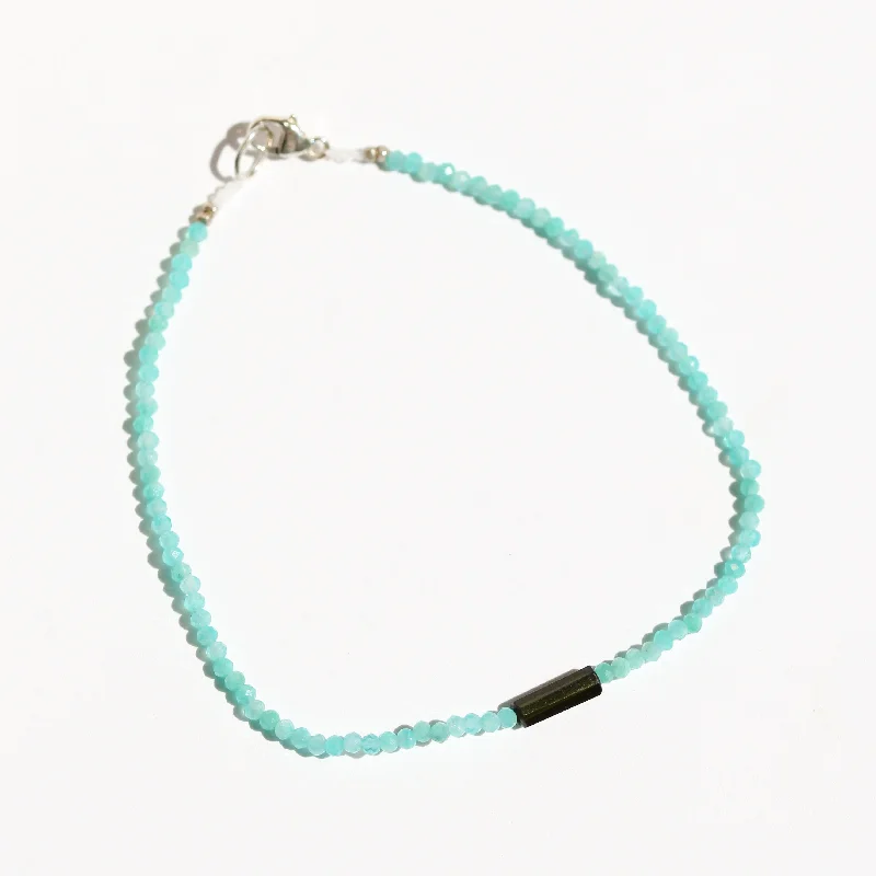 Apatite + Tourmaline Bracelet no.70