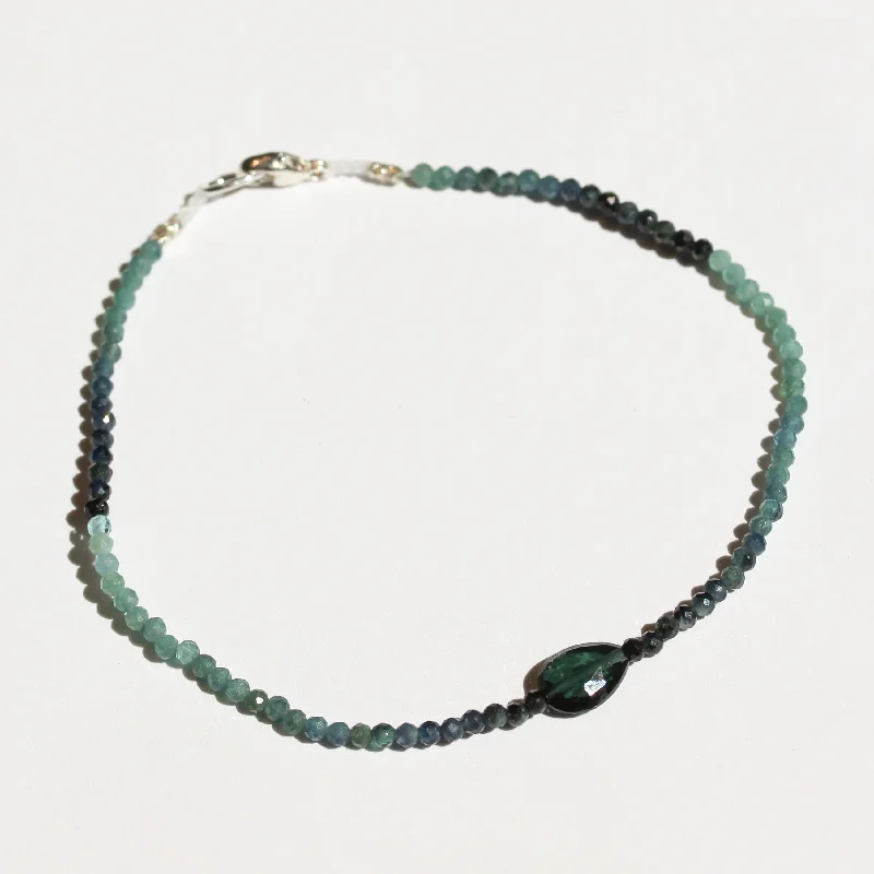 Blue Tourmaline Bracelet No.2