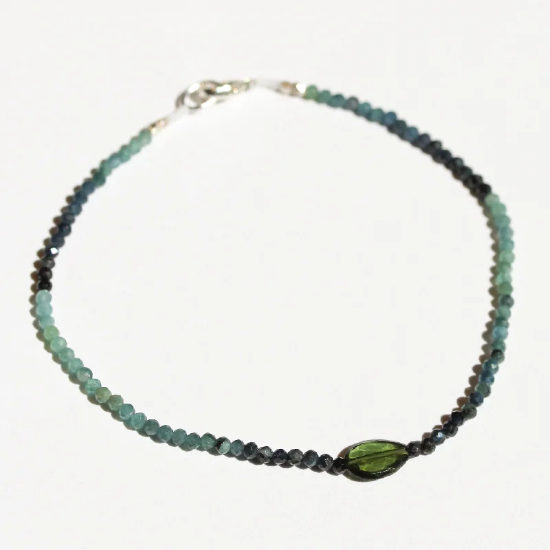 Blue Tourmaline Bracelet No.1