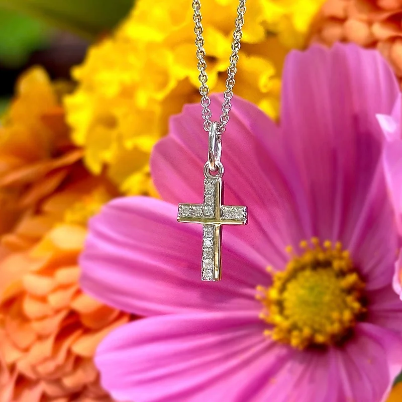 Diamond Cross Pendant