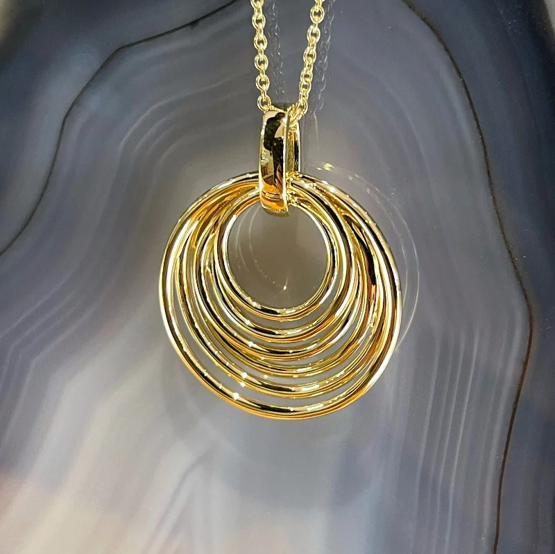 Cascading Circles Pendant