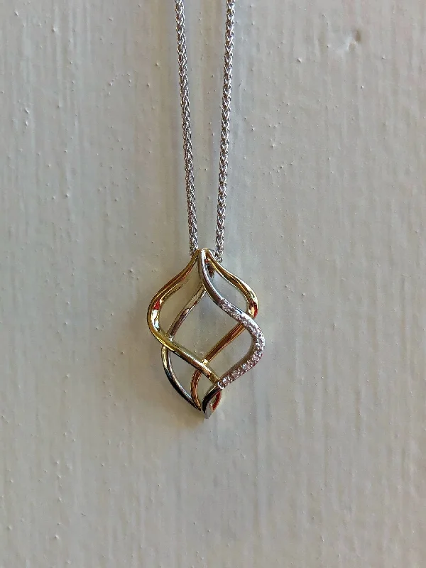 Double Open Pendant