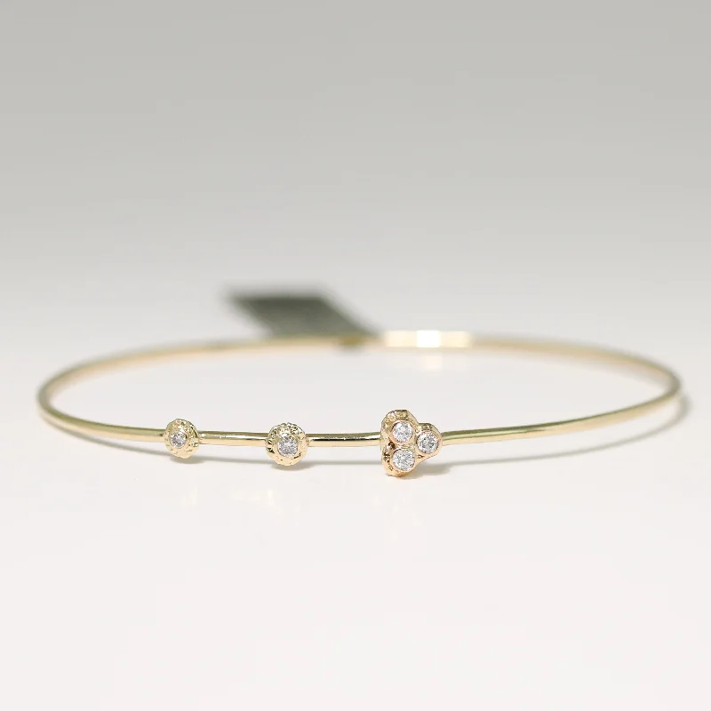 Diamond Cluster Bracelet