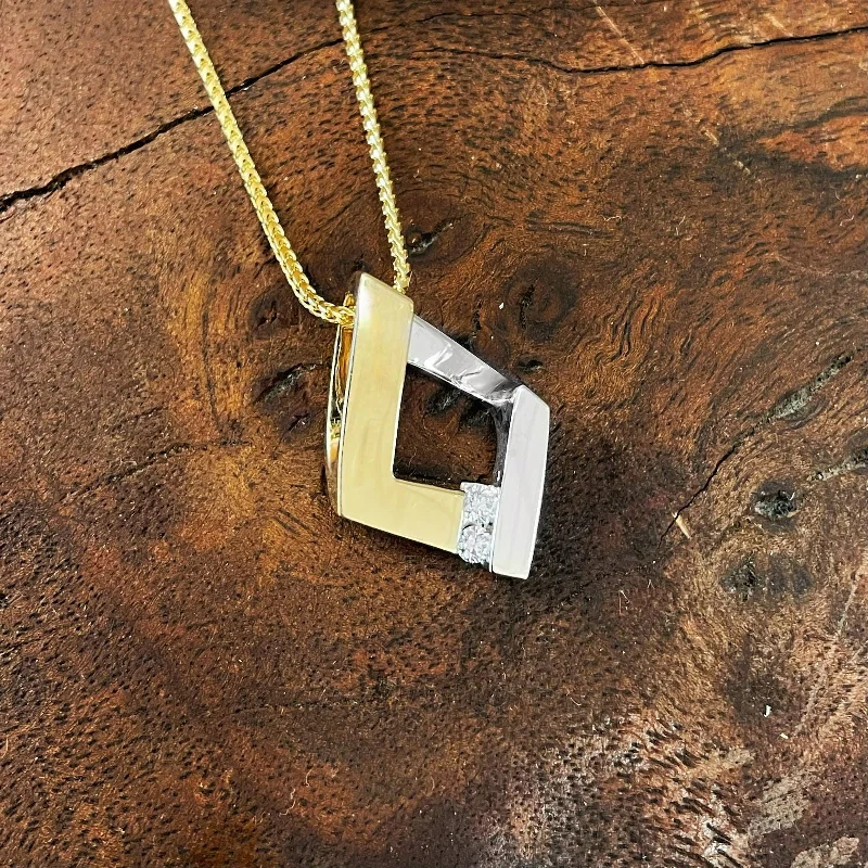 Diamond Kite Pendant