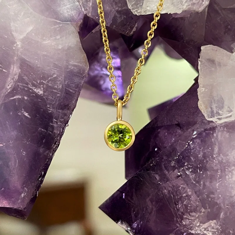 Kimberly Collins Peridot Pendant