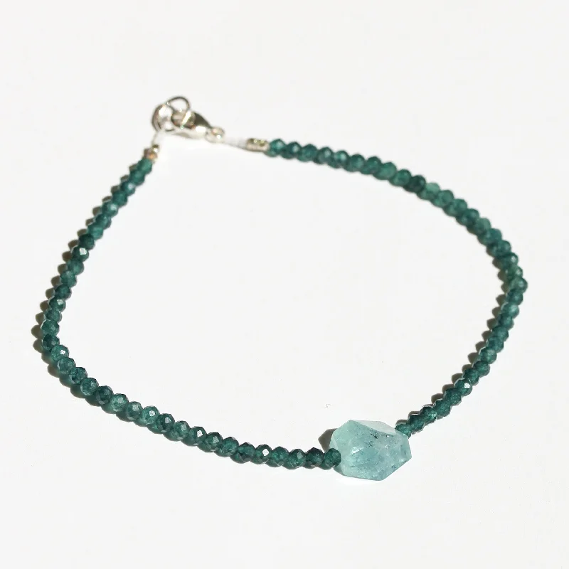 London Blue Topaz + Aquamarine Bracelet