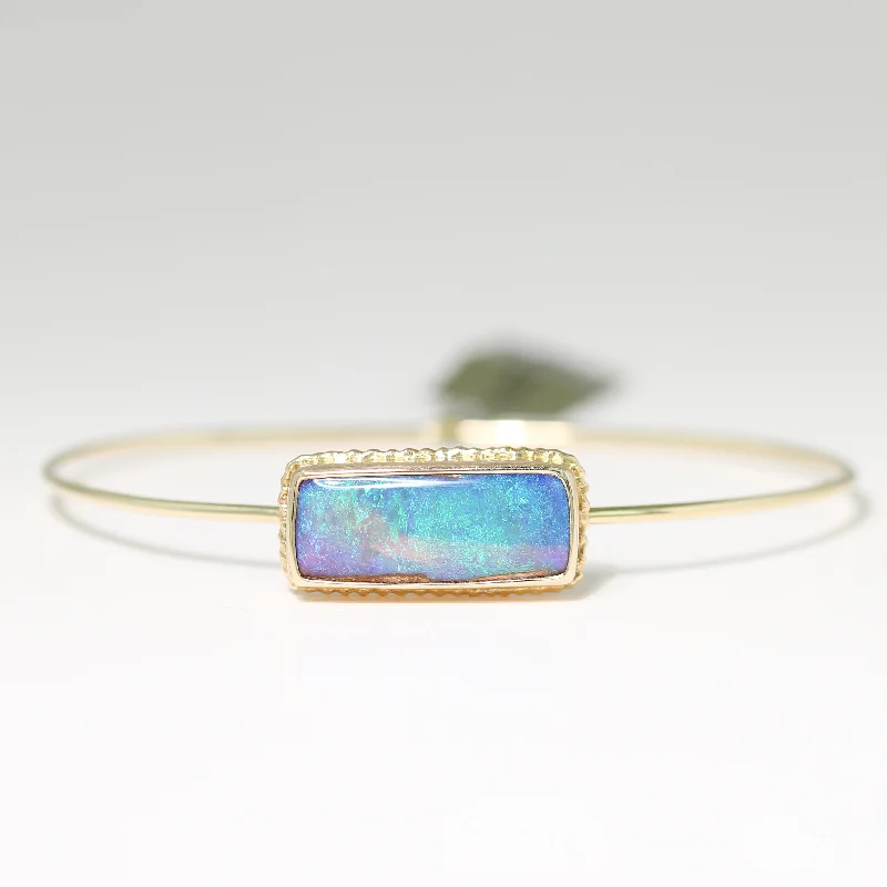 Opalized Wood Bracelet