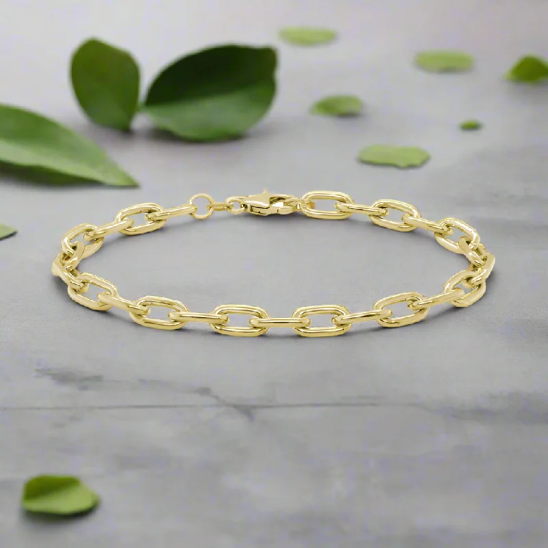 Oval Cable Bracelet