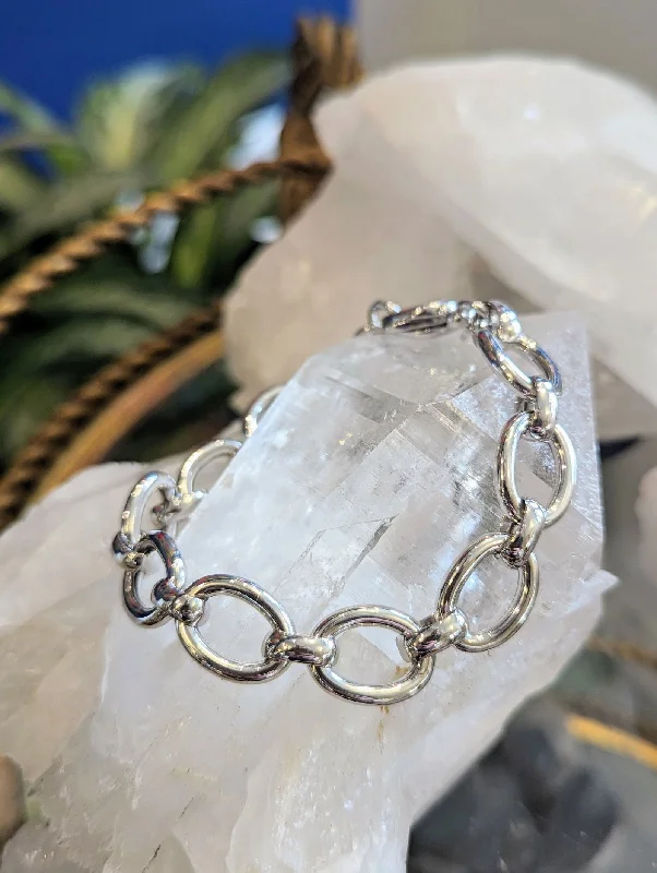 Oval Link Bracelet