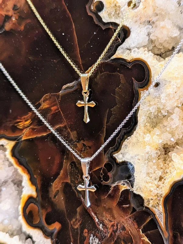 Petite Cross Necklace