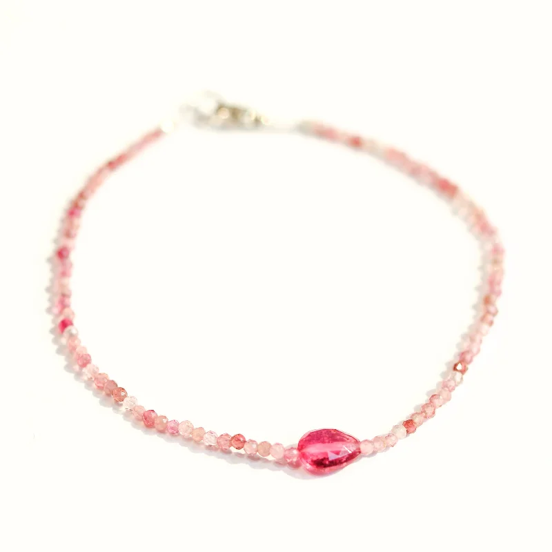 Pink Tourmaline Bracelet No. 132