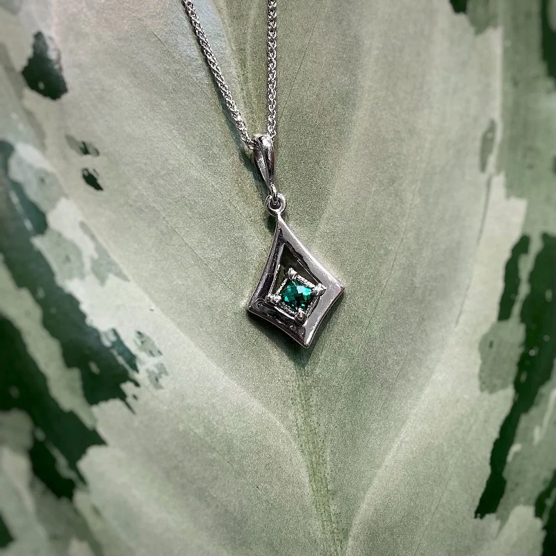 Green Tourmaline Pendant