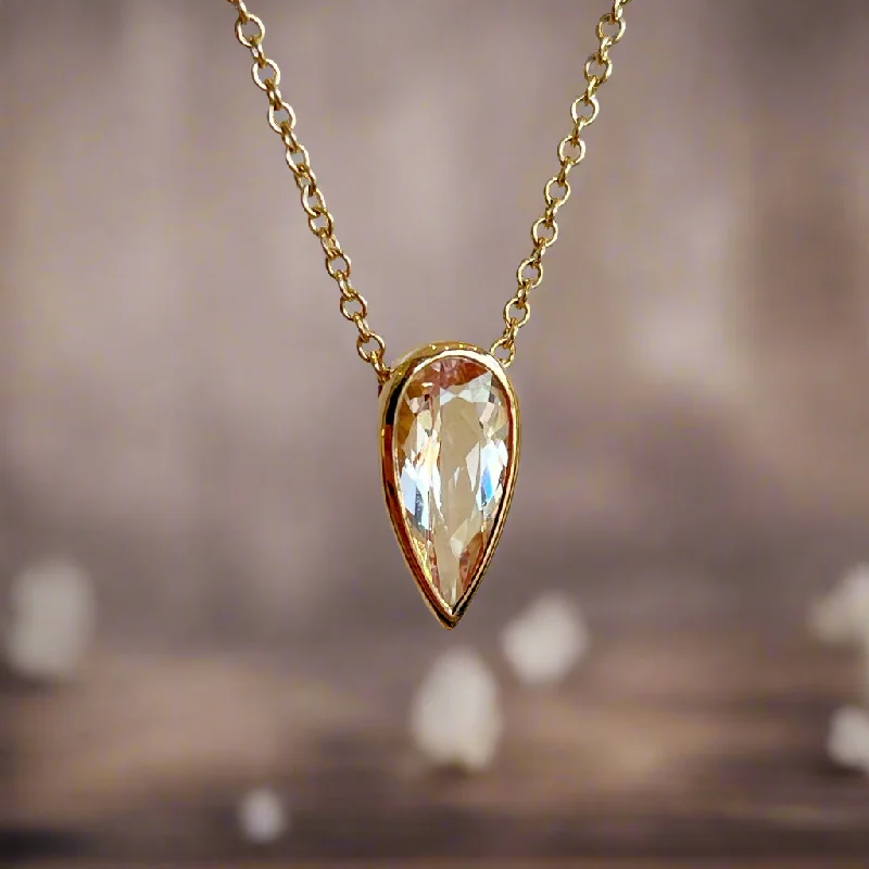 Morganite Necklace