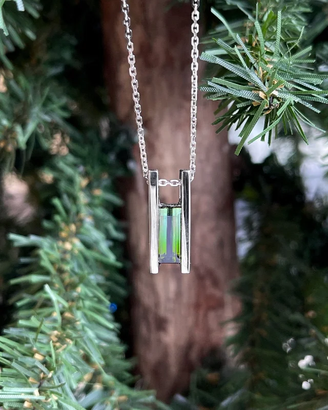 Ombre Tourmaline Pendant