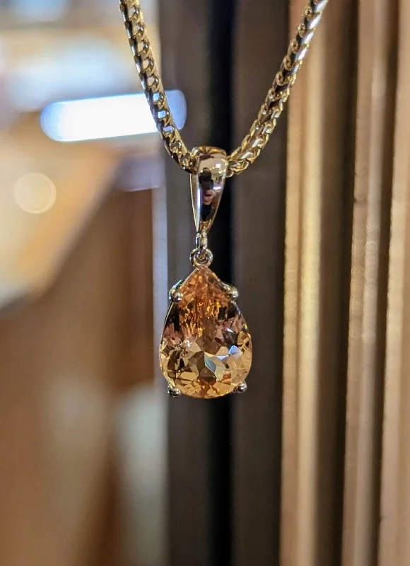 Precious Topaz Pendant