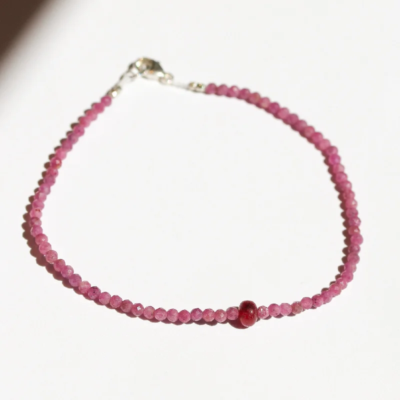 Ruby Bracelet