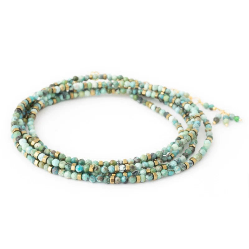 Turquoise Confetti Wrap