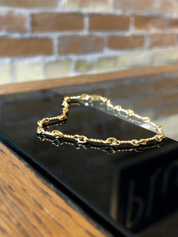 Twisted Link Bracelet