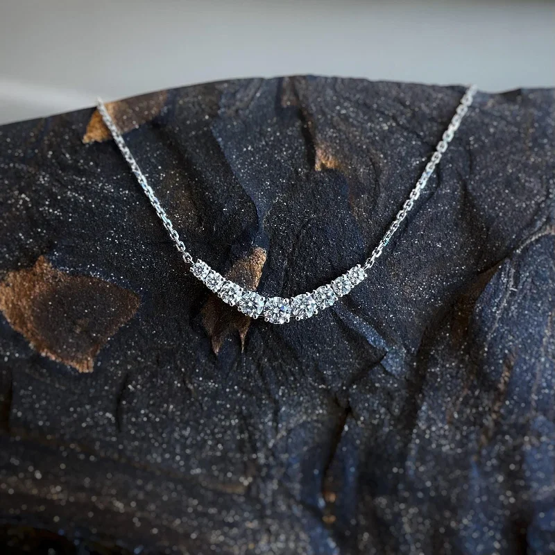 Diamond Smile Necklace