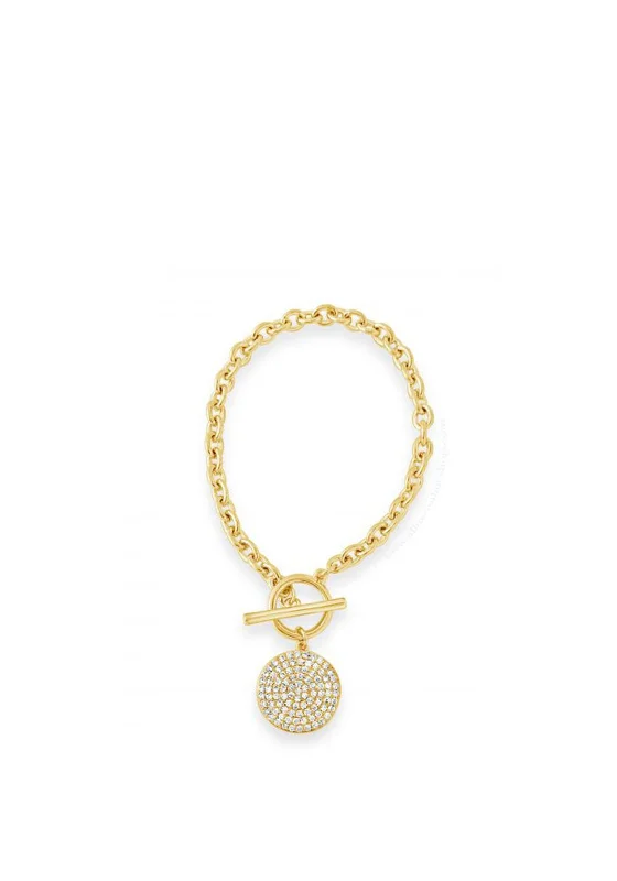 Absolute Link & Crystal Bracelet, Gold