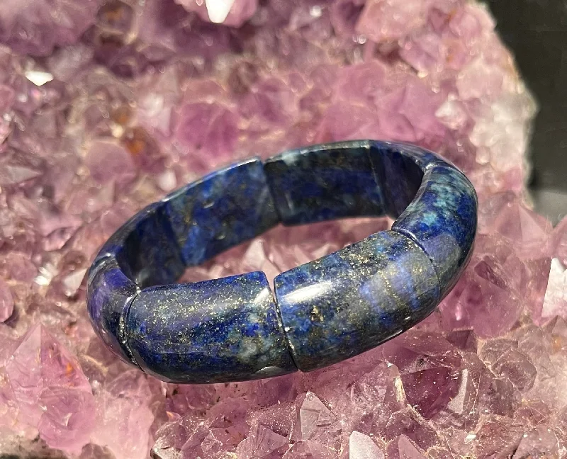 Lapis Lazuli Double Strand Stretchy Bracelet