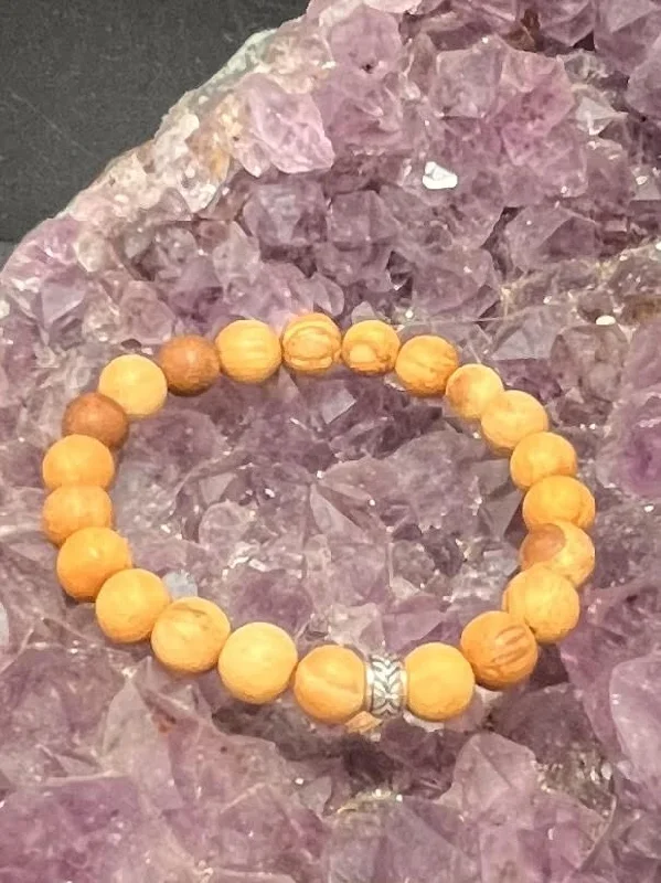 Palo Santo 6mm Stretchy Bracelet