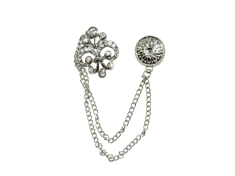 Silver Designer Brooch