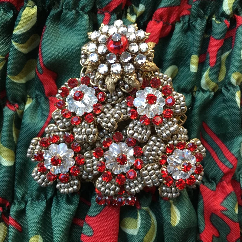 Stanley Hagler Christmas Tree Brooch