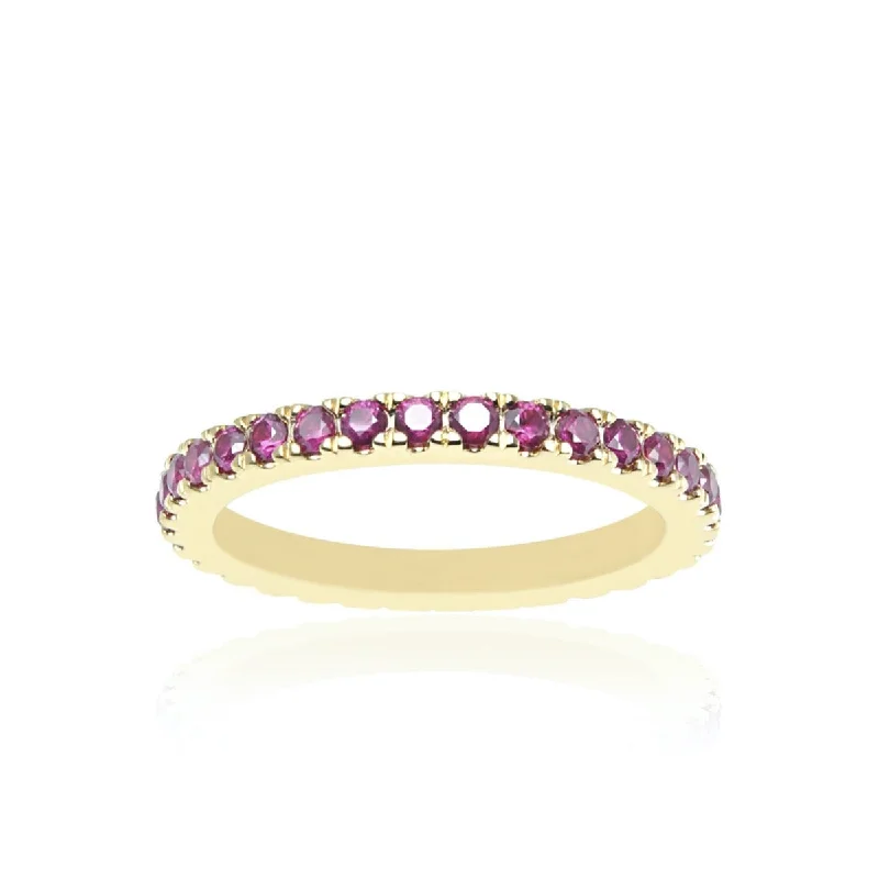 Ruby Eternity Ring