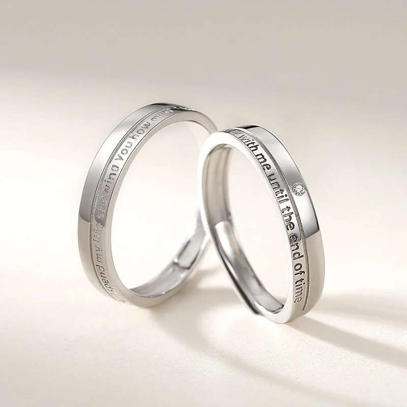 A Couple Of Romantic Vow Rings