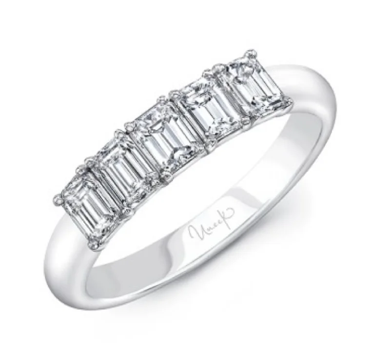 Uneek-5 Stone Emerald Cut Diamond Band LVB970EM