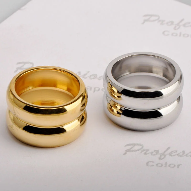 Wholesale Stainless Steel Simple Ring